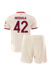 Bayern Munich Jamal Musiala #42 Babytruitje 3e tenue Kind 2024-25 Korte Mouw (+ Korte broeken)